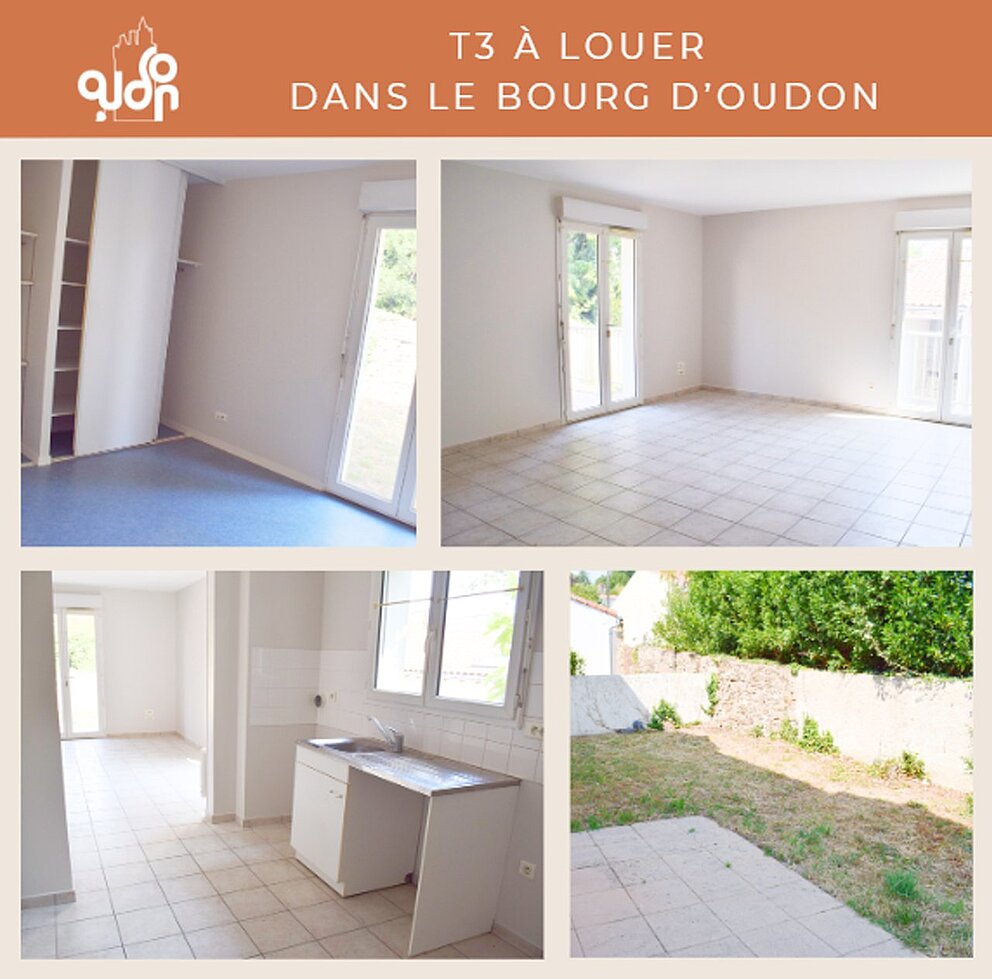 T3 à louer dans le bourg