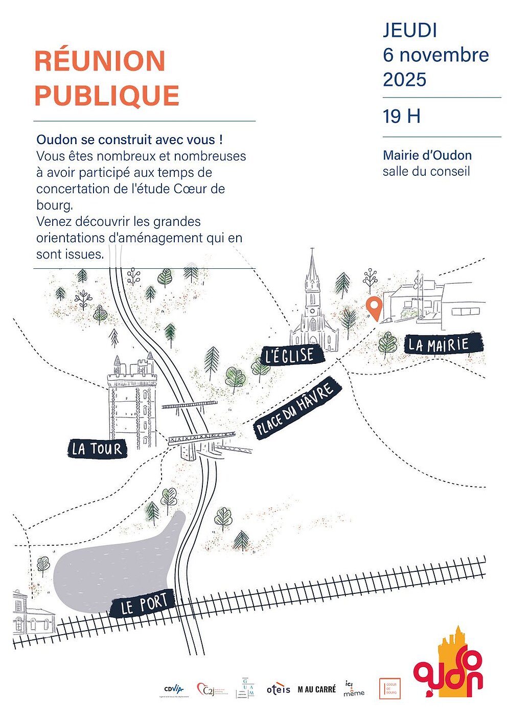 Réunion publique : Présentation des orientations d'aménagement du bourg