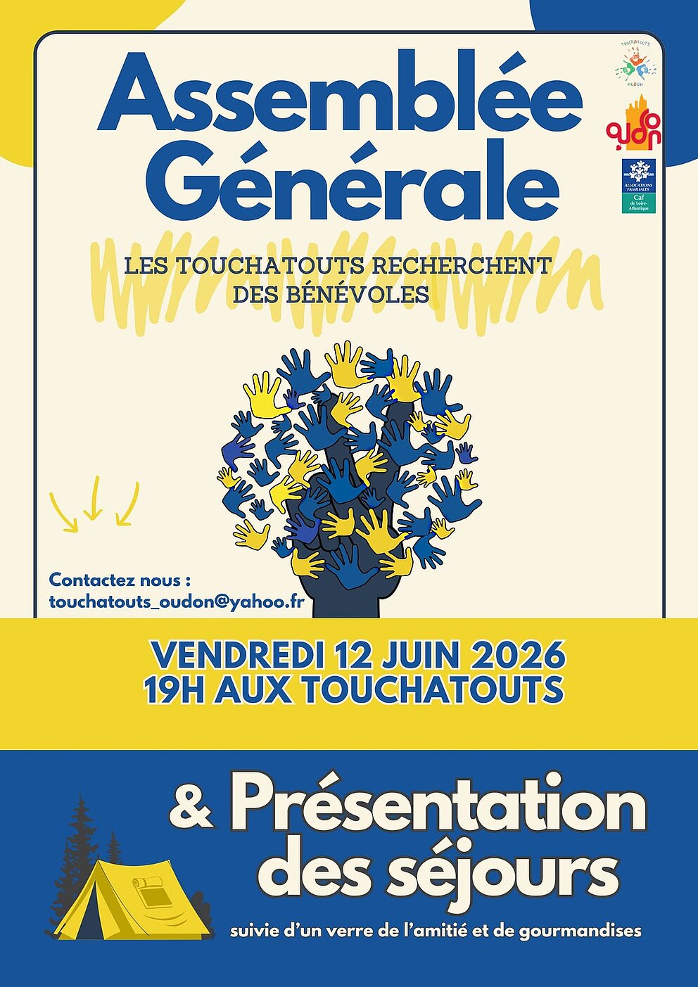 Touchatouts: Assemblée Générale et présentation des mini-camps