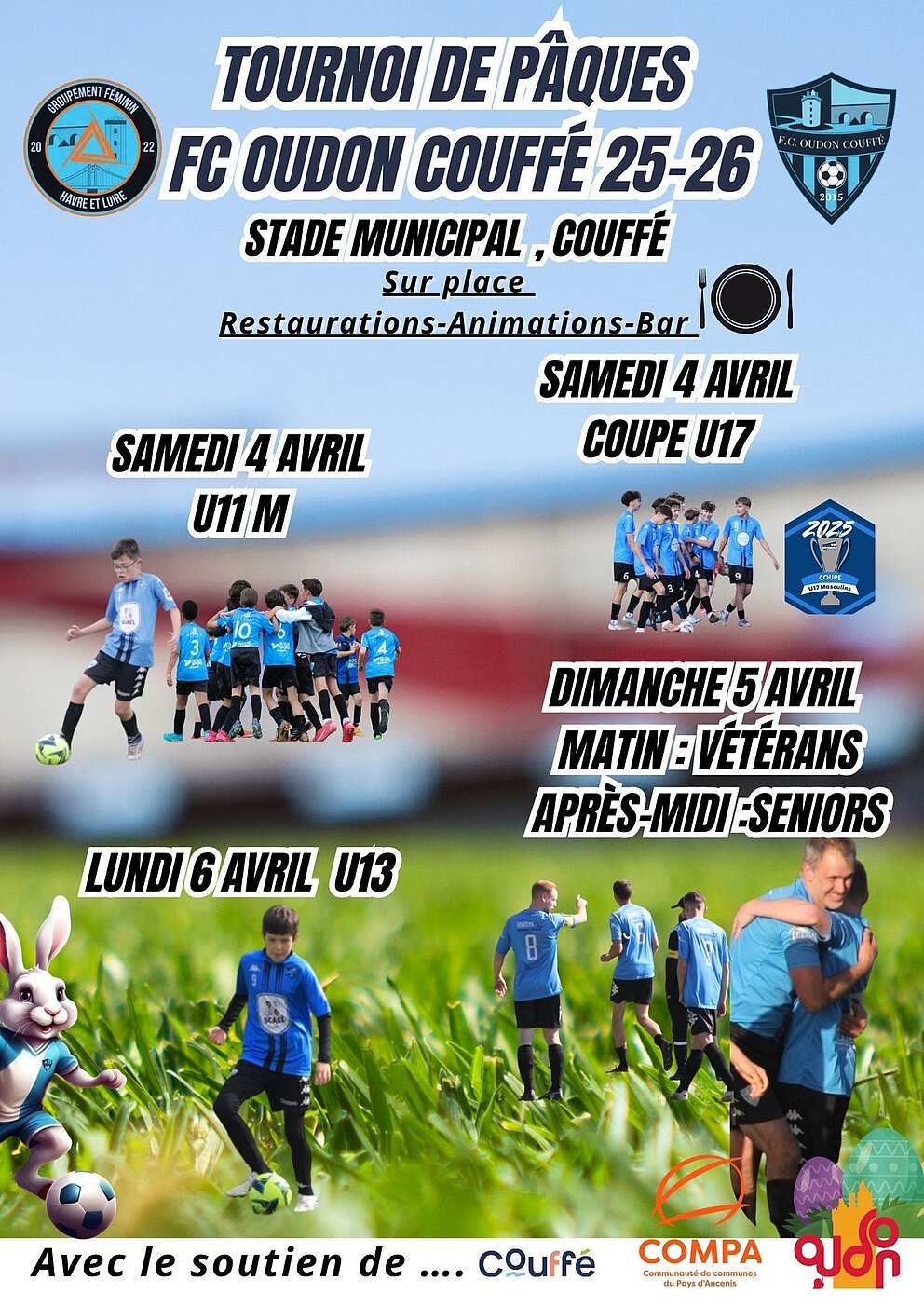 TOURNOIS DE FOOTBALL - FCOC à COUFFE