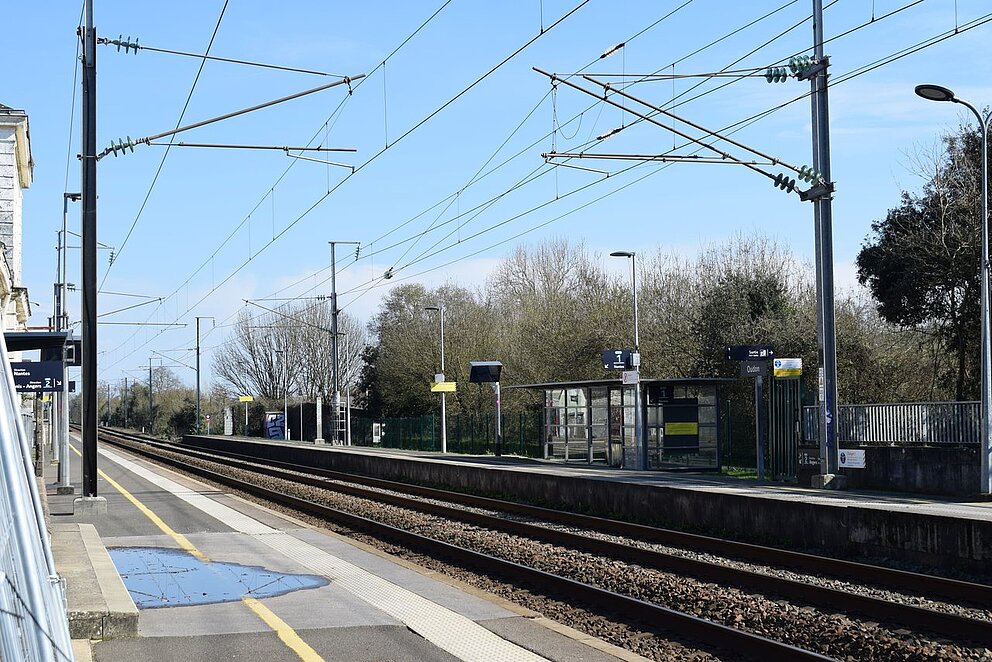 Réouverture de la gare d'Oudon