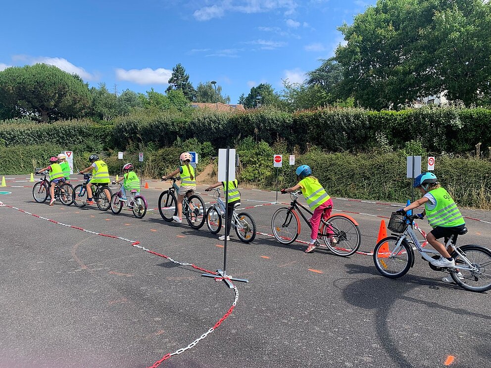 Stage savoir rouler à vélo en juillet