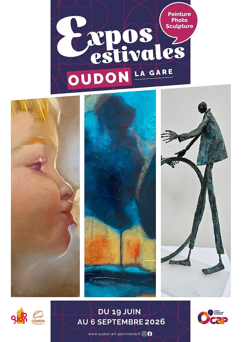 2ème exposition estivale à la gare d'Oudon
