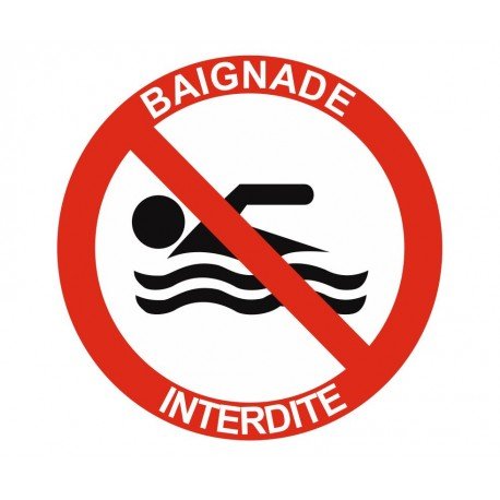 BAIGNADE INTERDITE AU PLAN D’EAU