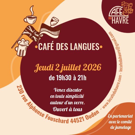 Café des langues (allemand, anglais, espagnol, etc.)